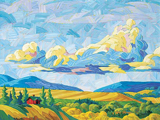 #1227 ~ Lingley - Foothills Sky