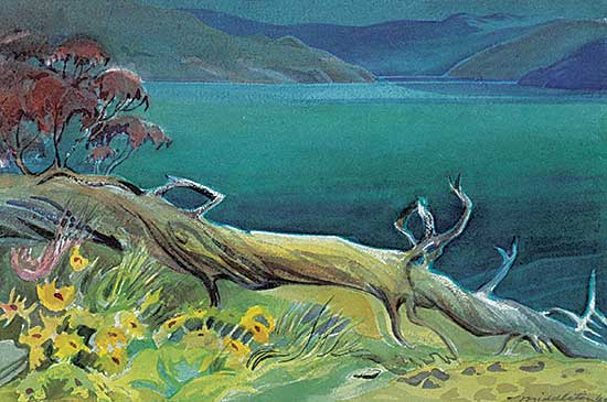 #1263 ~ Middleton - Untitled - View of the Lake