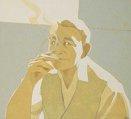#1292 ~ Pavelic - Max [Portrait of Maxwell Bates]
