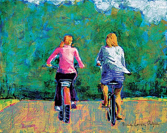 #1296 ~ Pidgeon - Bike Ride in the Bay