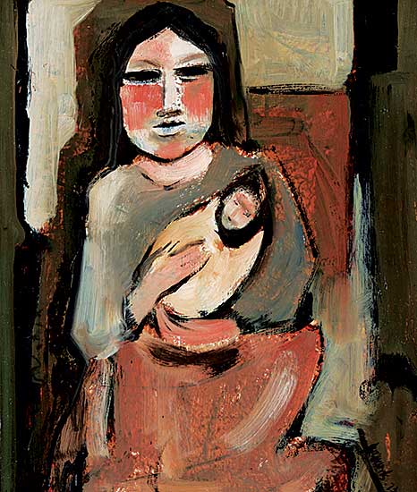 #1317 ~ Richards - Mother and Child