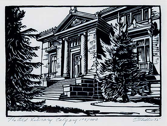 #1358 ~ Shelton - The Old Library, Calgary  #105/200