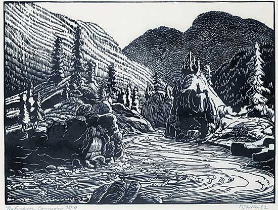 #1359 ~ Shelton - The Fraser Canyon  #73/100