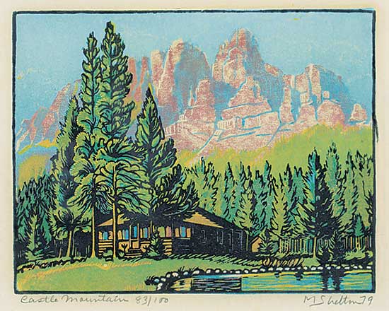 #1361 ~ Shelton - Castle Mountain  #83/100
