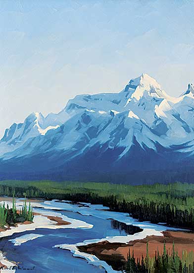 #1439 ~ Wood - Athabasca River