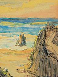 #1255 ~ McGillivray - Untitled - Coastal Rocks