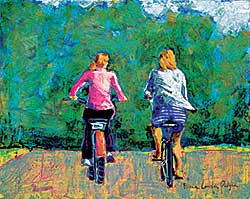 #1296 ~ Pidgeon - Bike Ride in the Bay #1296 ~ Pidgeon - Bike Ride in the Bay