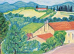 #1310 ~ Rasmussen - View from Albergo, Forte Braccio [Italy Series]