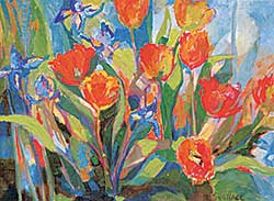 #1417 ~ Wallace - Untitled - Tulips
