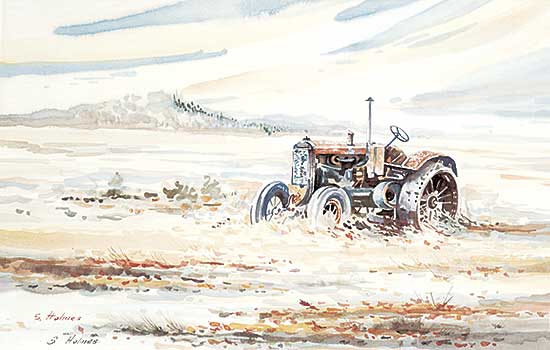 #52 ~ Holmes - Untitled - The Old Tractor
