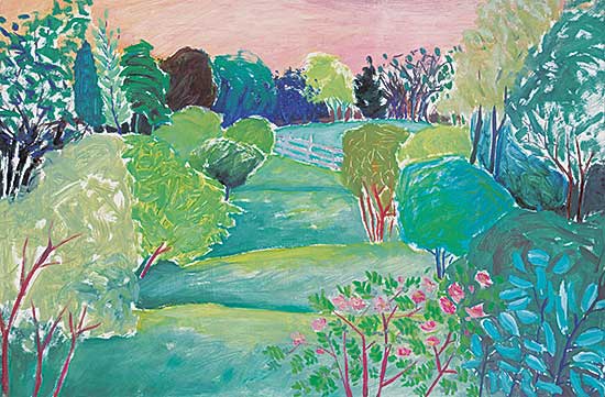 #70 ~ Malin - Untitled - Saskatoon Bushes