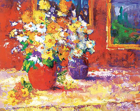#93 ~ Patterson - Vase Full of Daisies