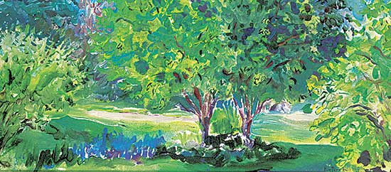 #95 ~ Perehudoff - Four Apple Trees