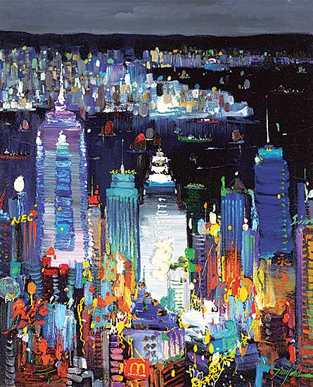 #10 ~ Chan - Cityscape, Hong Kong