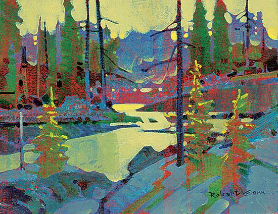 #23 ~ Genn - Quiet Pond, Contraluz