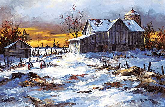 #36 ~ Jarvis - Winter Sunset