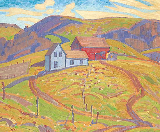 #40 ~ Kerr - Milligan's Place, Late April, Qu'Appelle Valley
