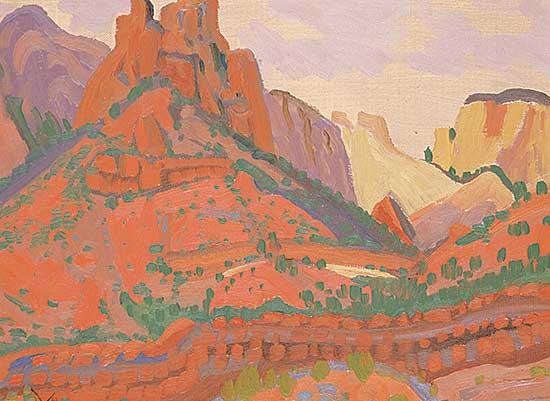 #41 ~ Kerr - The Beehive, at West Temple Zion Nat. Park, Utah