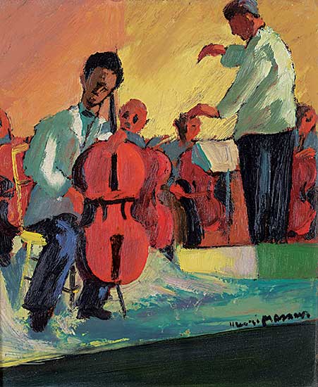 #54 ~ Masson - Untitled - The Orchestra