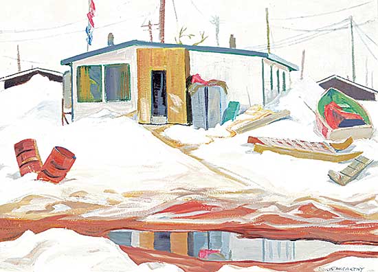 #57 ~ McCarthy - Untitled - Arctic Settlement