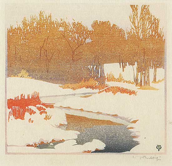 #73 ~ Phillips - The Stream in Winter