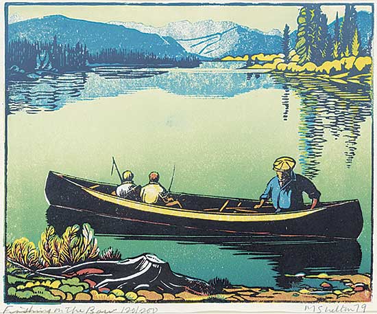 #90 ~ Shelton - Fishing on the Bow  #120/200