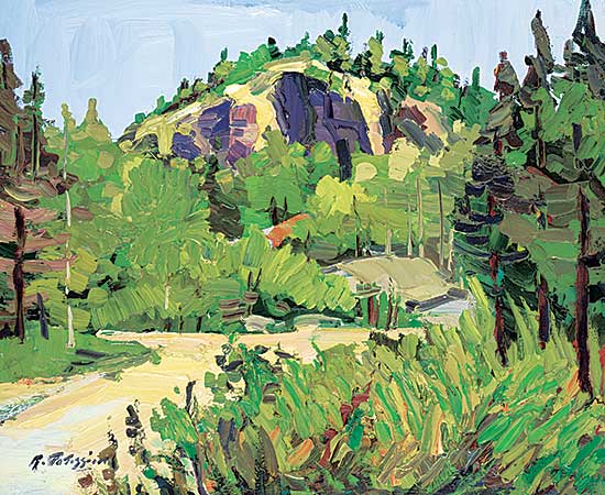 #99 ~ Tatossian - Untitled - Spring Hills