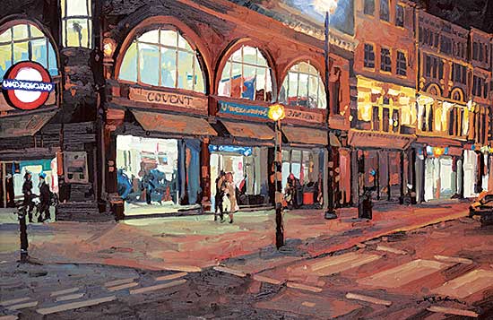 #107 ~ Wood - Covent Garden Station - London