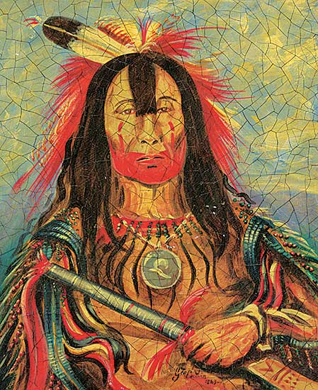 #302 ~ Catlin - Buffalo Bull’s Back Fat - Head Chief of the Blood Tribe