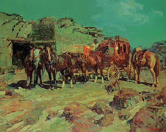 #323 ~ Timpe - Wells Fargo, Way Station