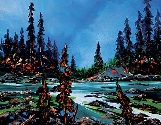 #414 ~ Brimacombe - Evening Light