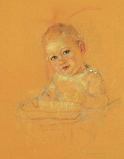 #428 ~ de Grandmaison - Untitled - Young Child