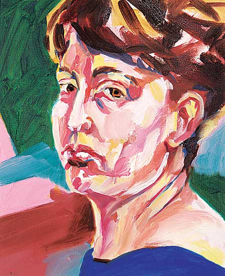 #437 ~ Donoghue - Self Portrait, Prep for 'No Picnic'