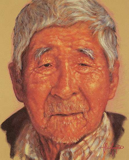 #454 ~ Gagne - Untitled - The Wise Elder