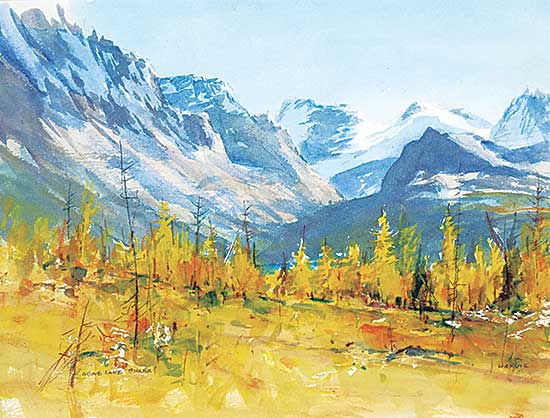 #469 ~ Harvie - Above Lake O'Hara