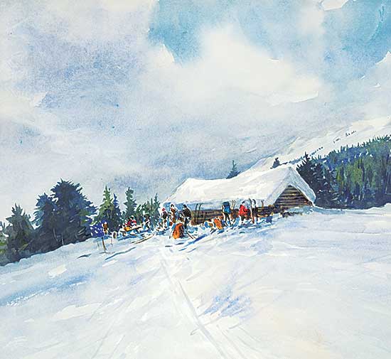 #470 ~ Harvie - Halfway Hut