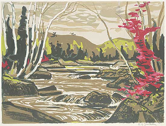 #483 ~ Jackson - Untitled - Autumn Stream