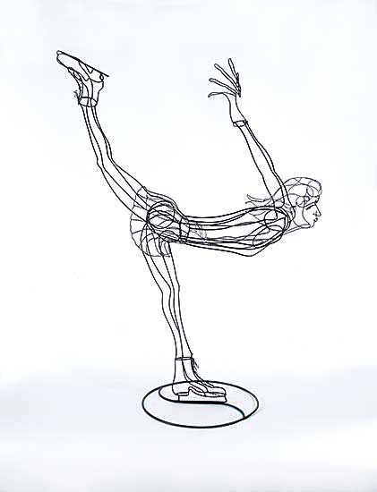 #493 ~ Kehkla - Untitled - The Figure Skater