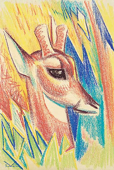 #498 ~ Kerr - Untitled - Antelope