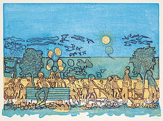 #504 ~ Mackie - A Summer Print  #A/P