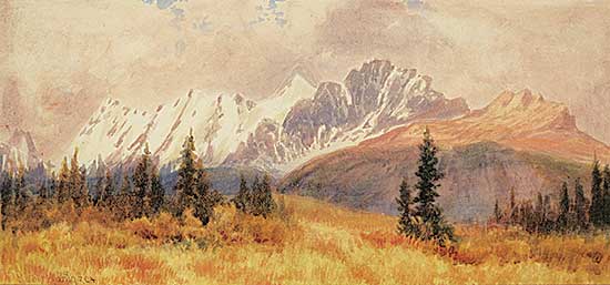 #507 ~ Martin - Untitled - View of the Mountains