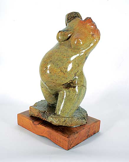 #522 ~ Orkomo - Untitled - Study of a Woman with Child