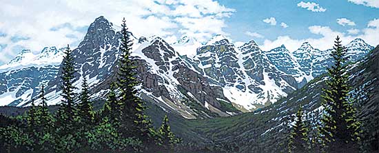 #559 ~ Sinclair - Moraine Lake Viewpoint