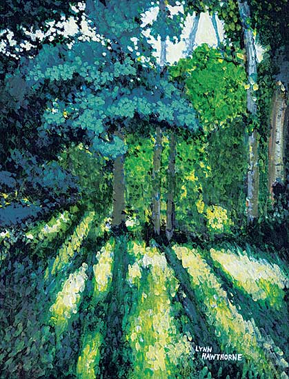 #601 ~ Hawthorne - Through the Poplars
