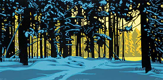 #609 ~ Hinton - Into the Warmth  #AP 3/6