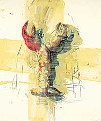 #239 ~ Scherman - Untitled - Lobster