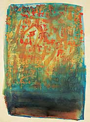 #562 ~ Spickett - Untitled - Abstract Calligraphy