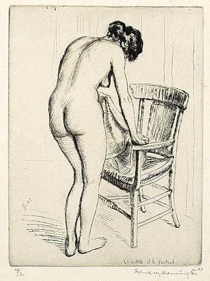 #1005 ~ Armington - Le Modele et le Fauteuil