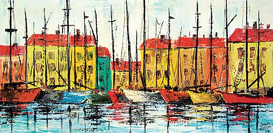 #1010 ~ Barcelona - Untitled - Boats in the Harbour