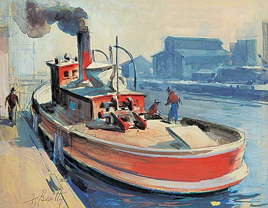 #1012 ~ Beatty - Untitled - Ready to Cast Off